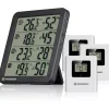 Quadro NV Thermo-Hygrometer schwarz>Bresser Fashion