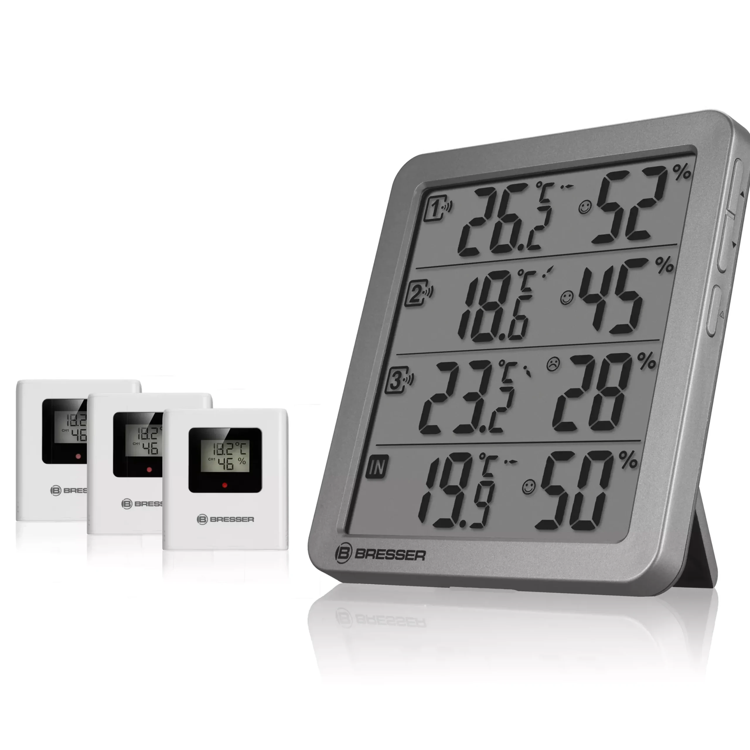 Quadro NV Thermo-Hygrometer grau>Bresser Best Sale