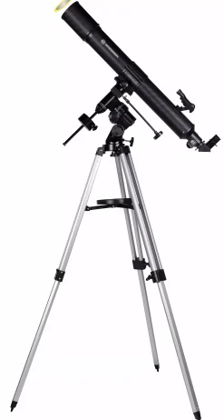 Quasar 80/900 EQ3 Linsenteleskop mit Smartphone-Adapter & Sonnenfilter>Bresser Outlet