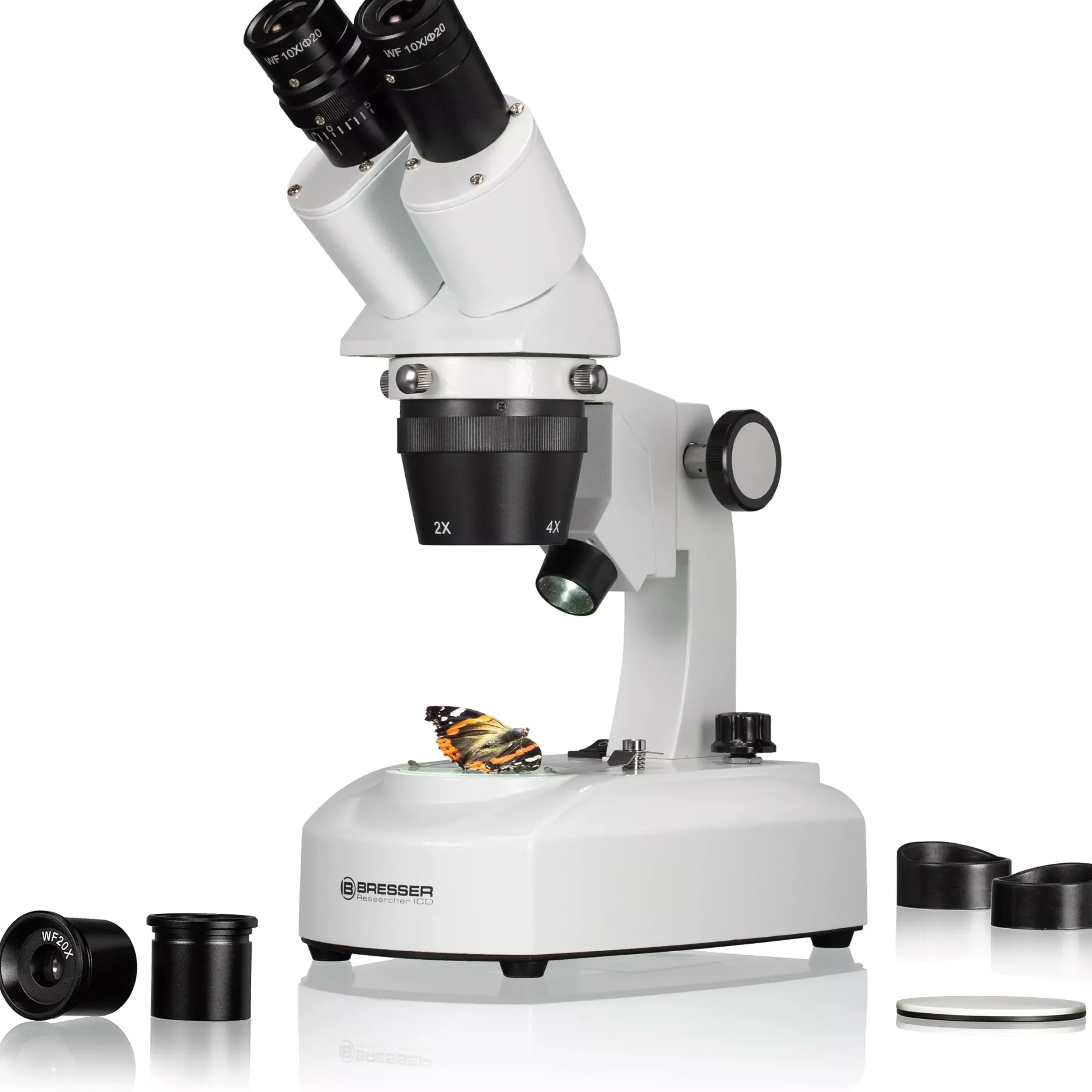 Researcher ICD LED 20x-80x Stereomikroskop>Bresser Fashion