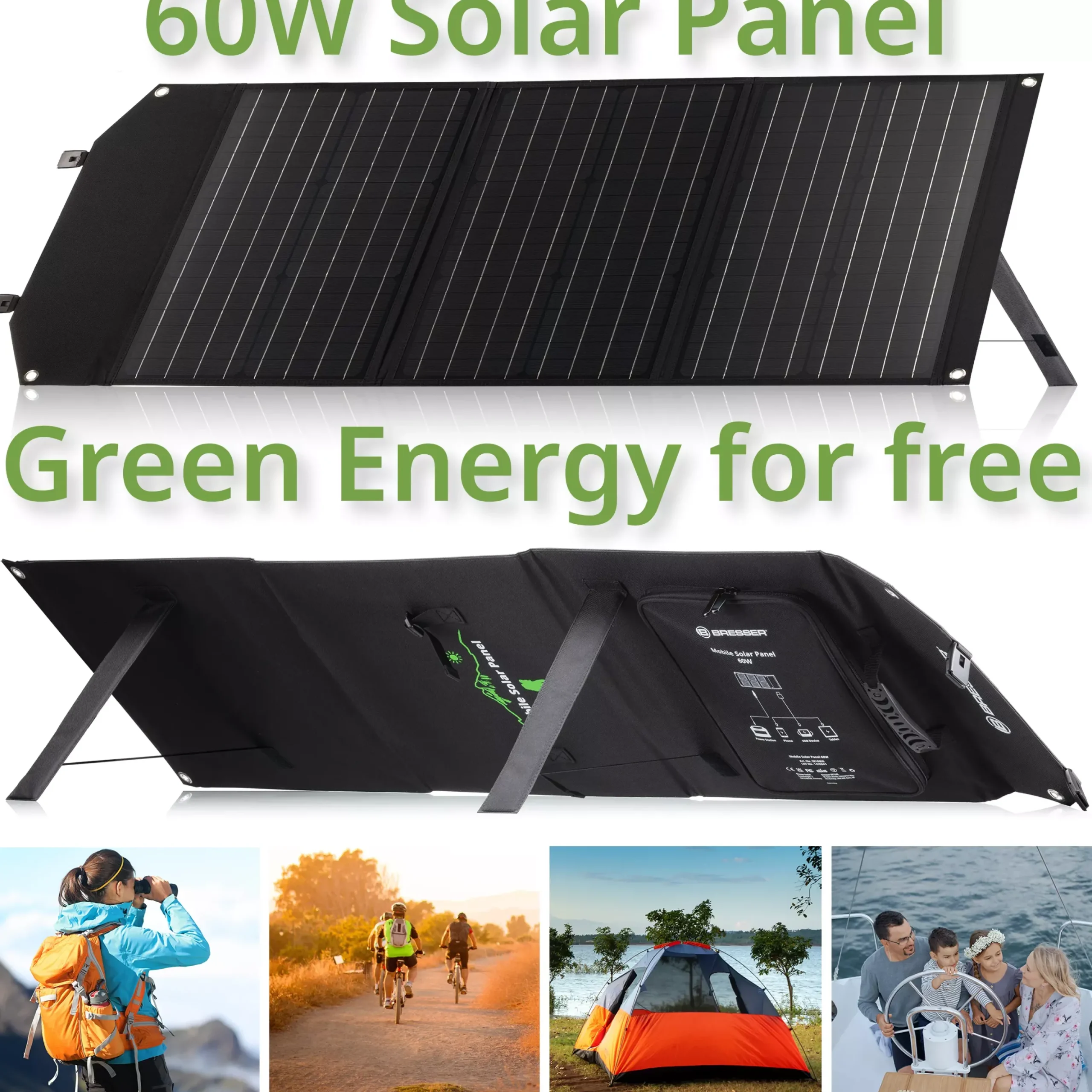 Set Mobile Power-Station 300 W + Solar-Ladegerät 60 W>Bresser Outlet