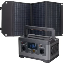 Set Mobile Power-Station 500 W + Solar-Ladegerät 60 W>Bresser Discount
