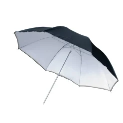 SM-11 Reflexschirm weiß/schwarz 109 cm>Bresser Discount