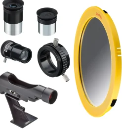 Spica Plus 130/1000 EQ Spiegelteleskop inkl. Zubehör Set><noscript><img width=