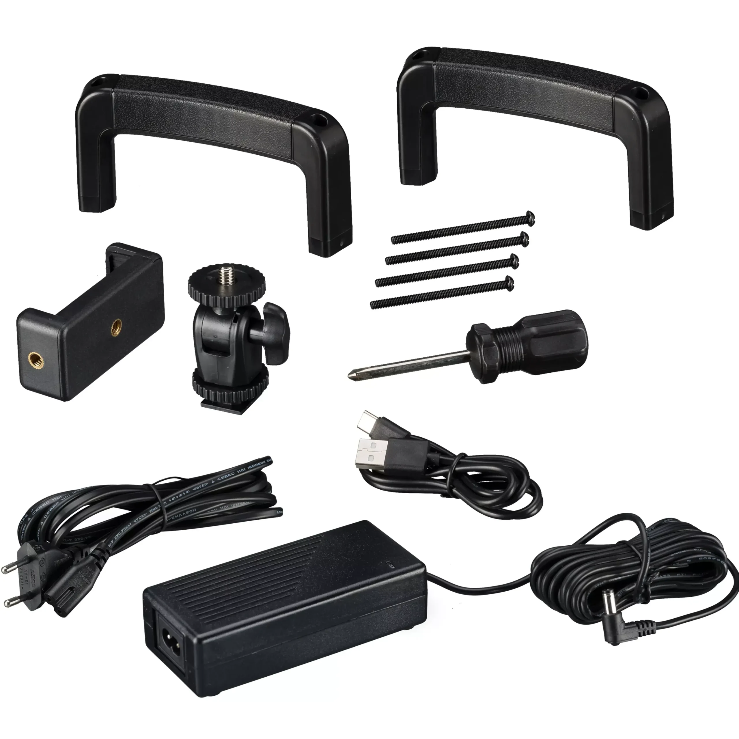 STR-48B Bi-Color LED Ringleuchte 48W dimmbar mit Kamera- und Smartphonehalter>Bresser Cheap