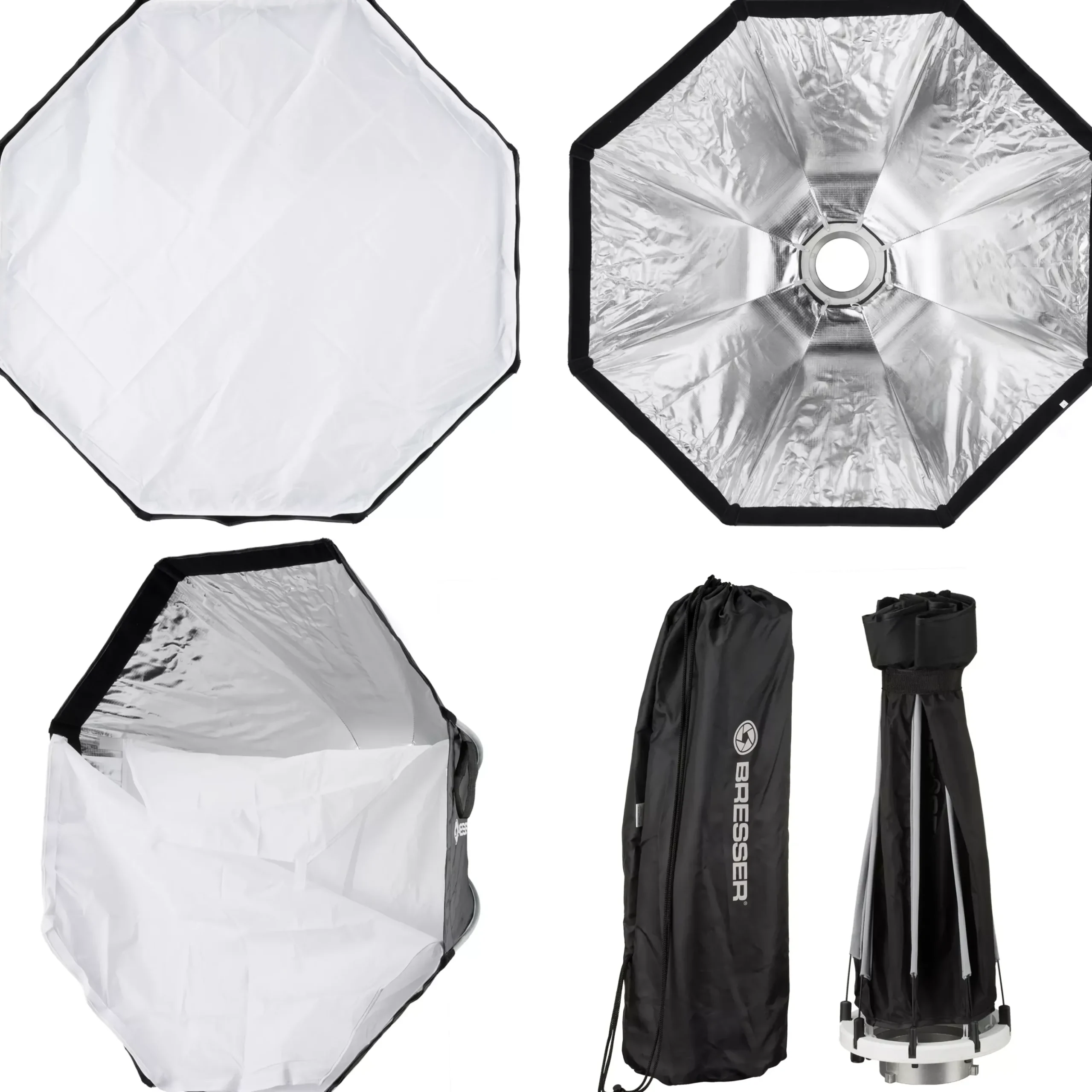Super Quick Schnellspann-Octabox 120 cm mit Bowens-Anschluss>Bresser Fashion