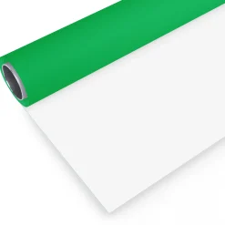 Vinyl Hintergrundrolle 2,00 x 3m Greenscreen/ Weiß>Bresser Discount