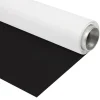 Vinyl Hintergrundrolle 1,35 x 6m Schwarz/Weiß>Bresser Hot