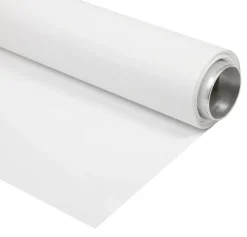 Vinyl Hintergrundrolle 1,35 x 4m Weiß>Bresser Outlet