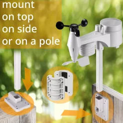 WLAN ClearView Wetterstation mit 7-in-1-Profi-Sensor><noscript><img width=