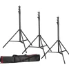 3x BR-TP280 PRO-1 Stativ (280 cm) + Tasche>Bresser New