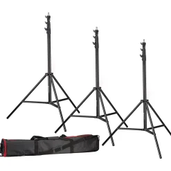 3x BR-TP280 PRO-1 Stativ (280 cm) + Tasche>Bresser New