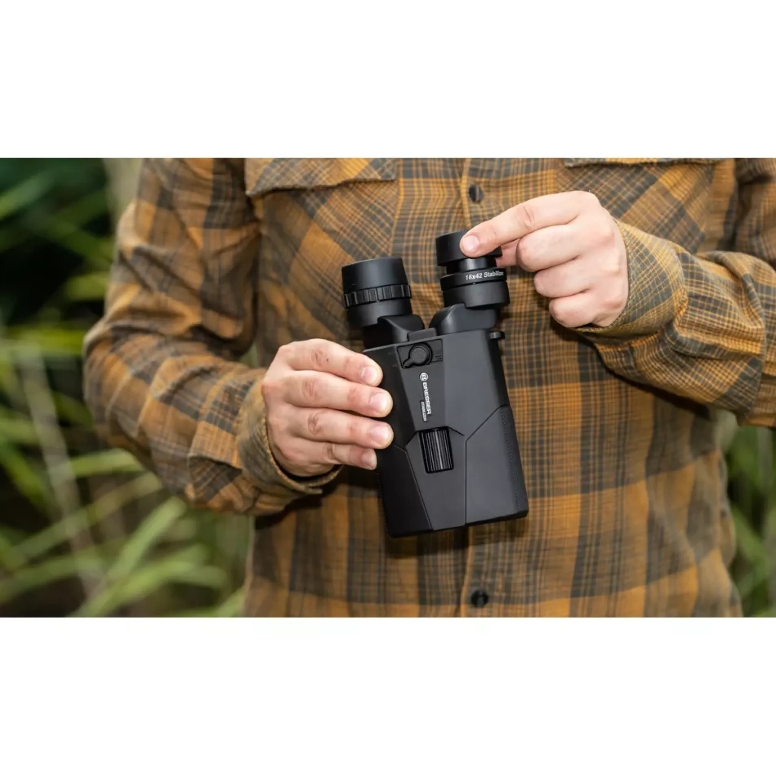 16x42 STABILIZER OIS Fernglas mit Bildstabilisator>Bresser Best Sale