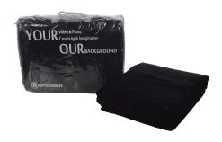 Y-9 Hintergrundstoff 2,5 x 3m Schwarz>Bresser New