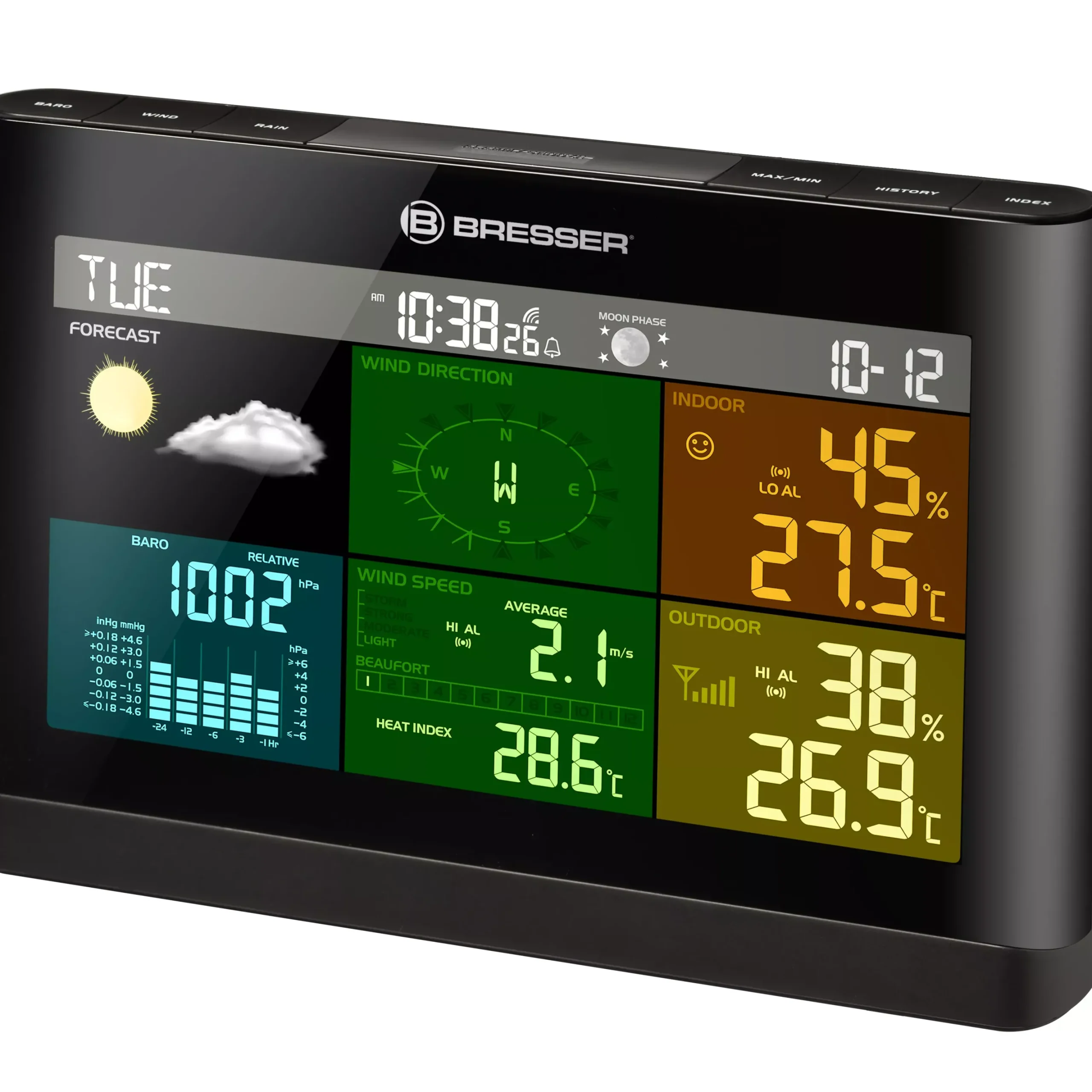 zusätzliche / Ersatz-Basisstation für 7002550CM3000 Comfort Wetterstation>Bresser New