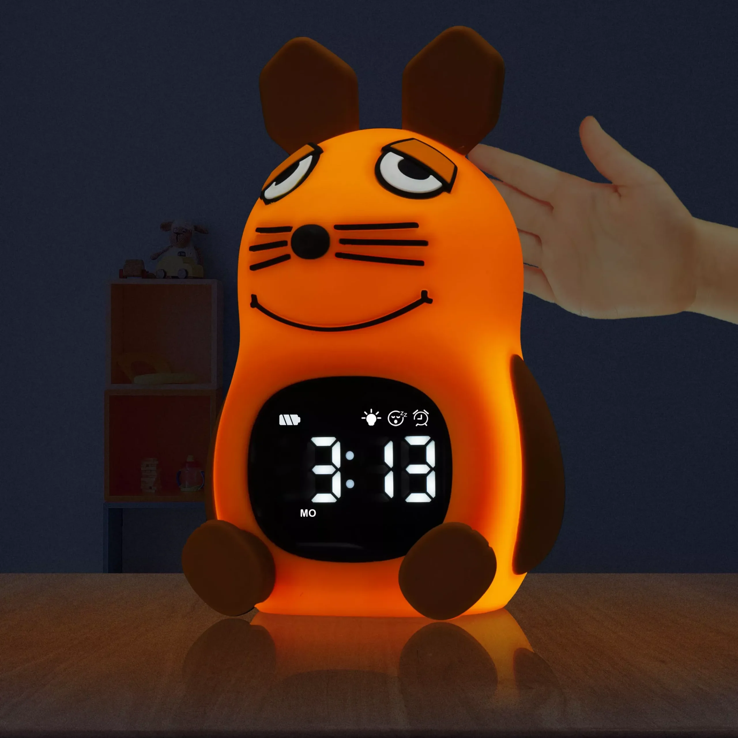DieMaus Lichtwecker für Kinder - Maus>Bresser Fashion