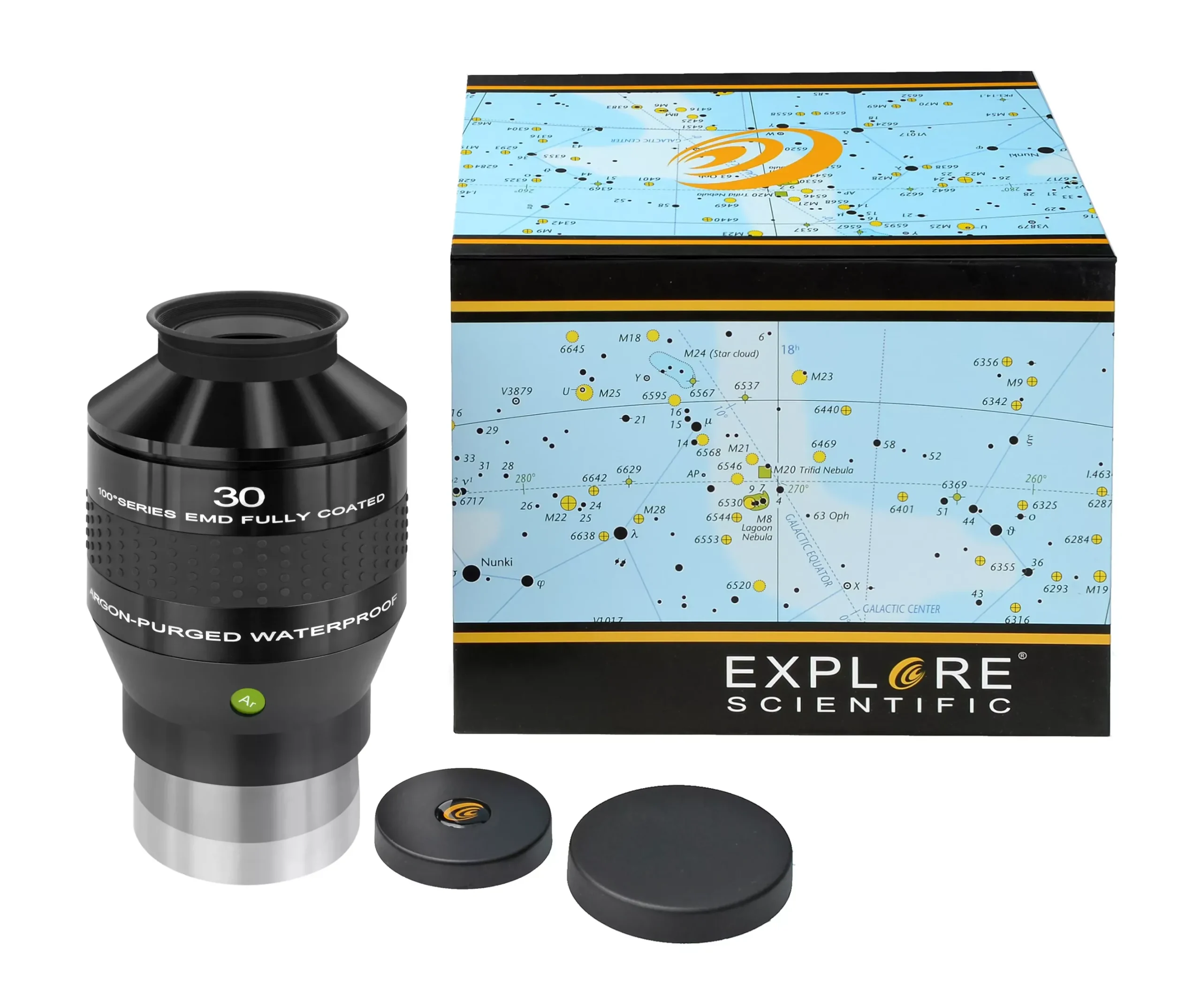 EXPLORE SCIENTIFIC 100° Ar Okular 30mm (3"/76,2mm)>Bresser Hot