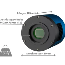 EXPLORE SCIENTIFIC Deep Sky Astro Kamera 16MP><noscript><img width=