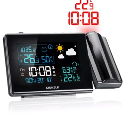 KIENZLE Funk-Wetterstation mit Projektion><noscript><img width=