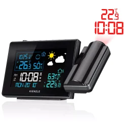 KIENZLE Funk-Wetterstation mit Projektion><noscript><img width=