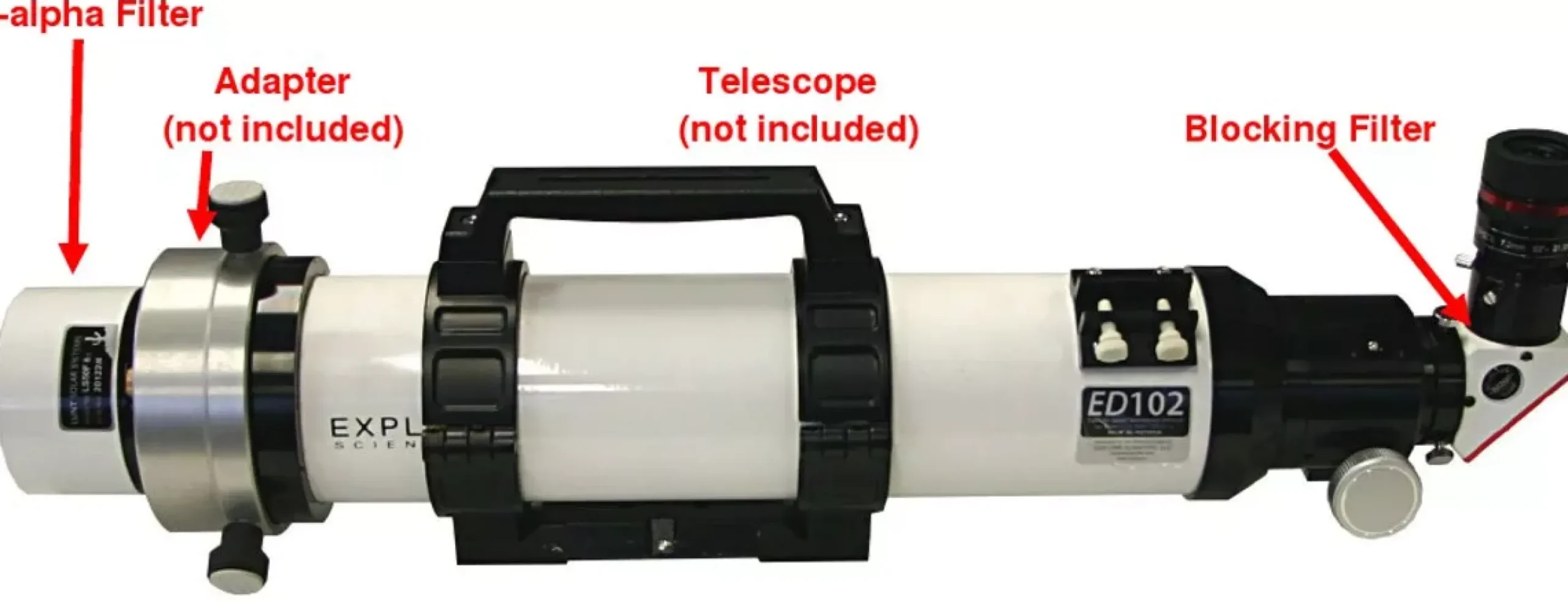 LUNT LS100FHa/B600d1 H-Alpha Sonnenfilter>Bresser Cheap