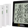 NATIONAL GEOGRAPHIC Digitales Thermo-Hygrometer für 4 Messbereiche - schwarz>Bresser Cheap