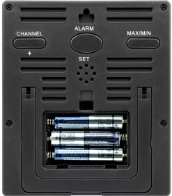 NATIONAL GEOGRAPHIC Digitales Thermo-Hygrometer für 4 Messbereiche - schwarz><noscript><img width=
