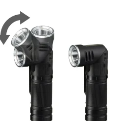 NATIONAL GEOGRAPHIC ILUMINOS 450 LED-Taschenlampe mit Kopfhalterung 450 lm><noscript><img width=