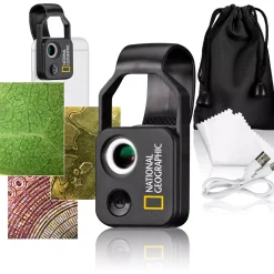 NATIONAL GEOGRAPHIC 200x Handy-Mikroskop mit CPL><noscript><img width=