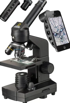 NATIONAL GEOGRAPHIC 40x-1280x Mikroskop inkl. Smartphone Halterung>Bresser Online